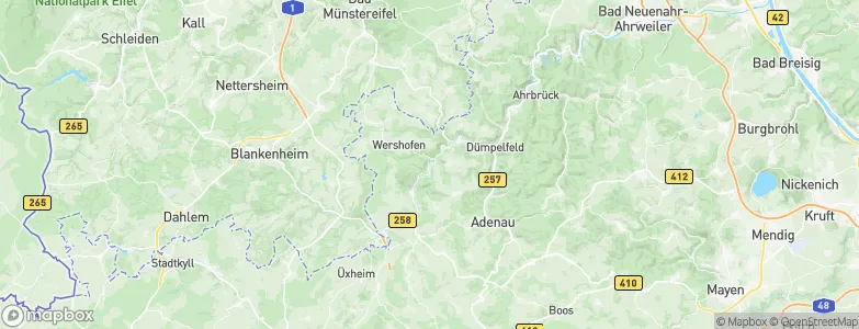 Fuchshofen, Germany Map