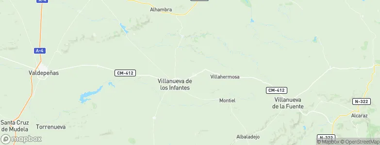 Fuenllana, Spain Map