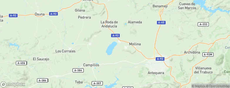 Fuente de Piedra, Spain Map