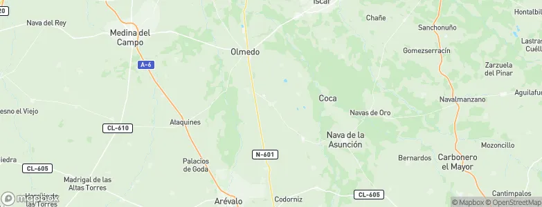 Fuente de Santa Cruz, Spain Map