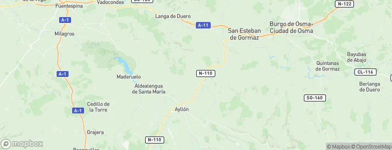 Fuentecambrón, Spain Map