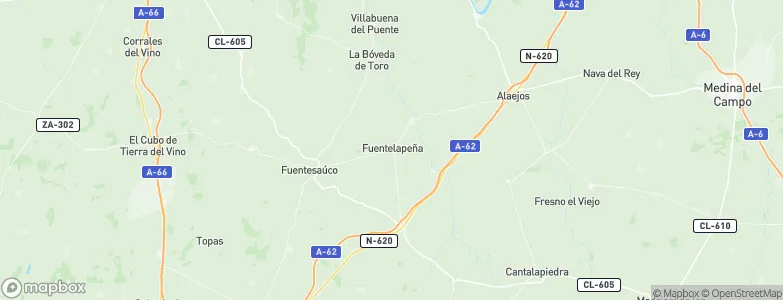 Fuentelapeña, Spain Map