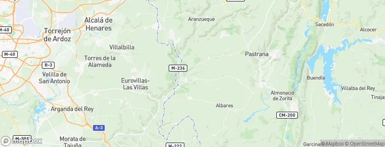 Fuentenovilla, Spain Map
