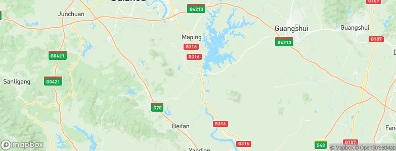 Fuhe, China Map