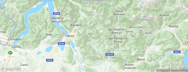 Fuipiano Valle Imagna, Italy Map