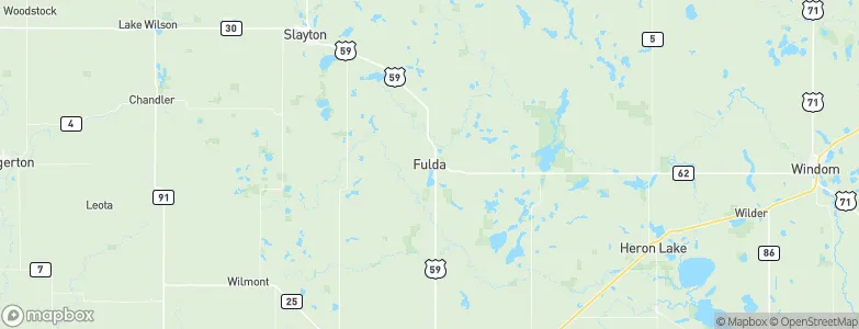 Fulda, United States Map