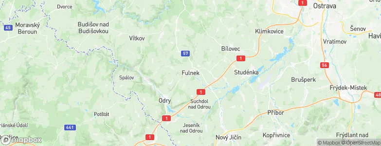 Fulnek, Czechia Map