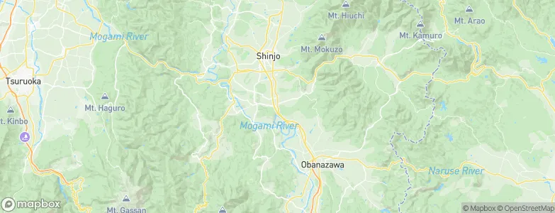Funagata, Japan Map