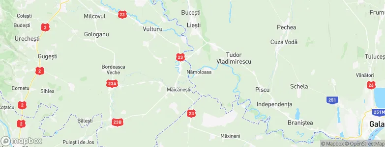 Fundeni, Romania Map