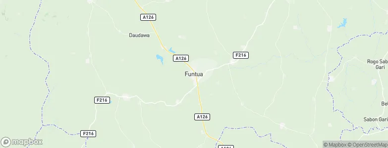 Funtua, Nigeria Map