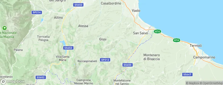Furci, Italy Map