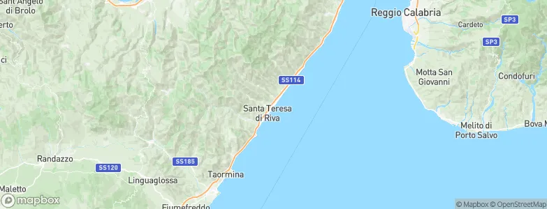 Furci Siculo, Italy Map