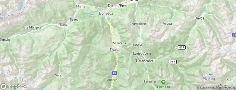 Fürstenaubruck, Switzerland Map