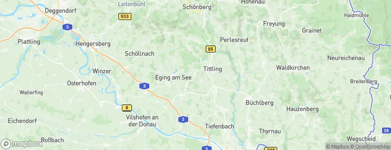Fürstenstein, Germany Map