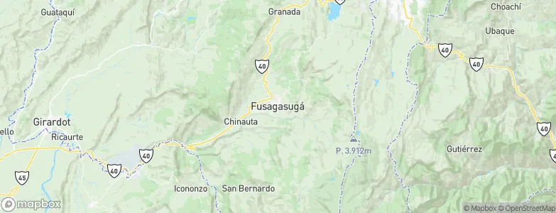 Fusagasugá, Colombia Map