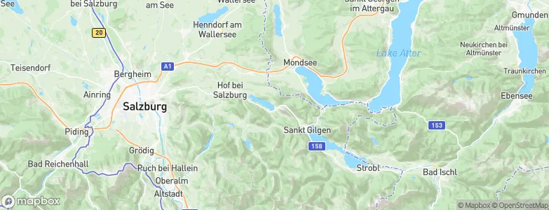 Fuschl am See, Austria Map