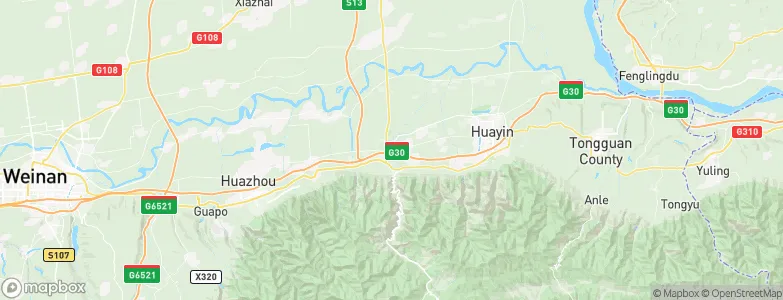 Fushui, China Map