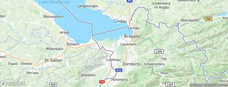 Fußach, Austria Map