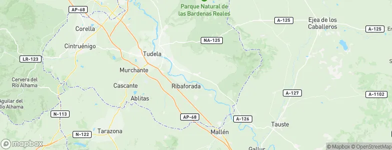 Fustiñana, Spain Map