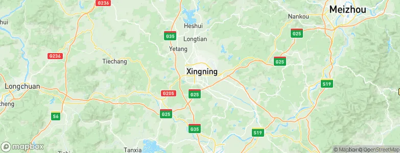 Fuxing, China Map
