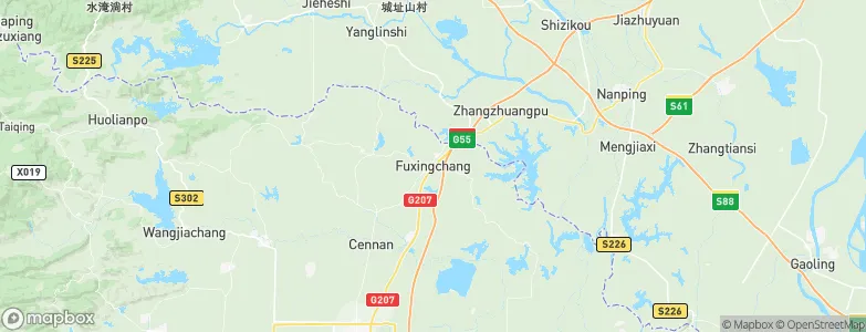 Fuxingchang, China Map