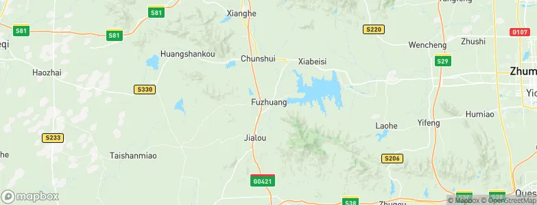 Fuzhuang, China Map