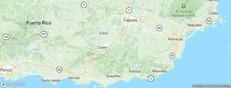 G. L. Garcia, Puerto Rico Map