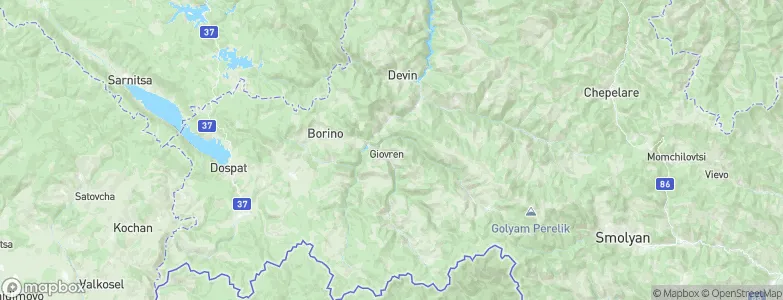 G'ovren, Bulgaria Map