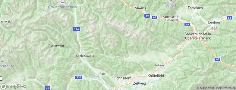 Gaal, Austria Map