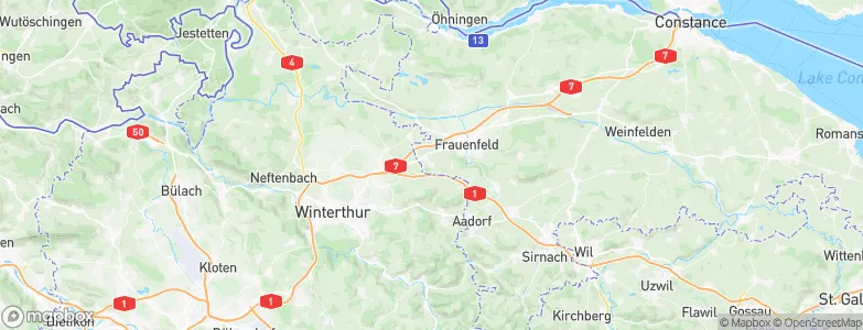 Gachnang, Switzerland Map
