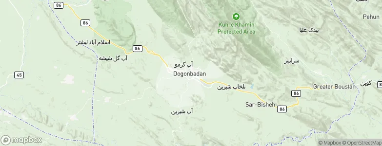 Gachsaran, Iran Map