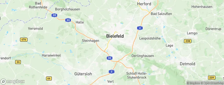 Gadderbaum, Germany Map