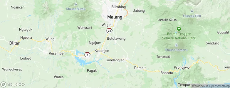 Gading, Indonesia Map