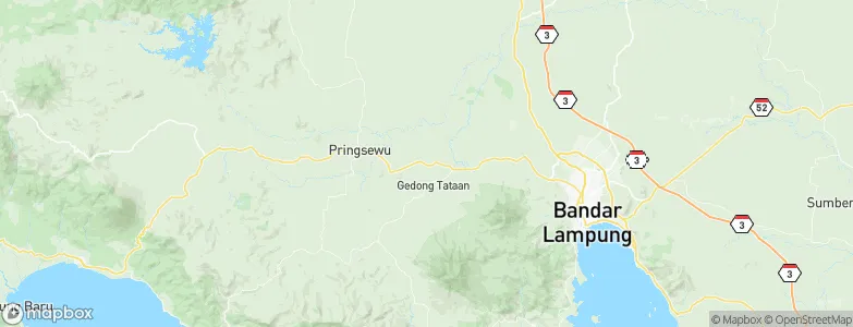 Gadingrejo, Indonesia Map