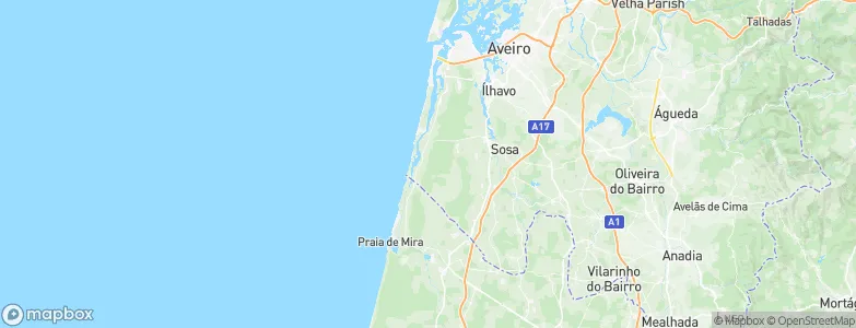 Gafanha da Boa Hora, Portugal Map
