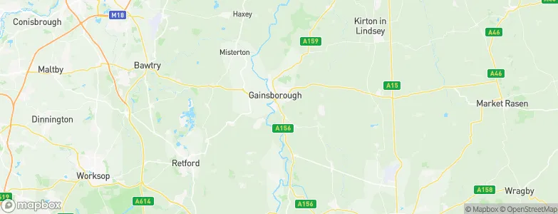 Gainsborough, United Kingdom Map