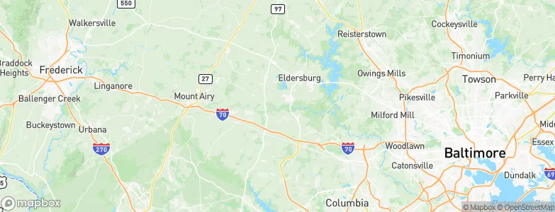 Gaither, United States Map