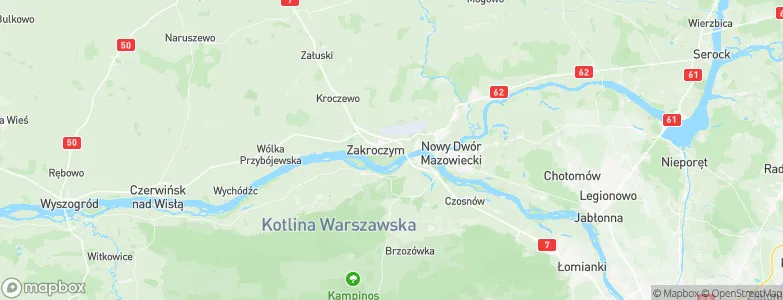 Gałachy, Poland Map