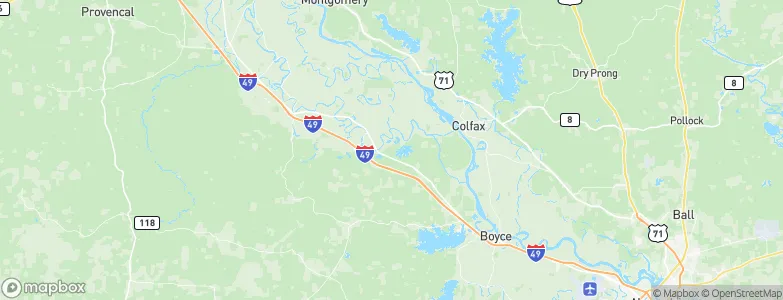 Galbraith, United States Map