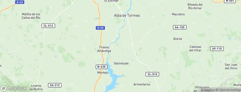 Galisancho, Spain Map