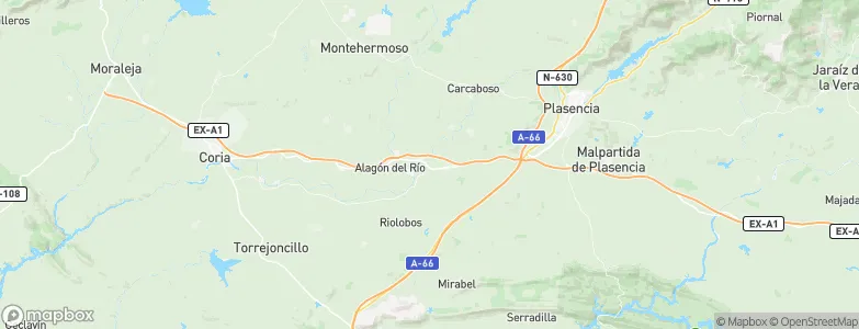 Galisteo, Spain Map