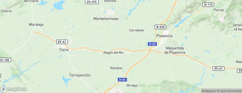 Galisteo, Spain Map