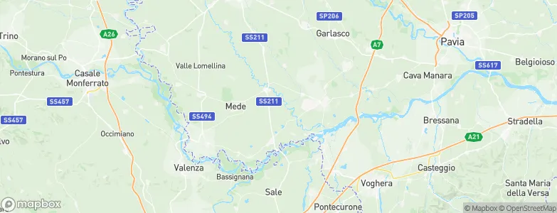 Galliavola, Italy Map
