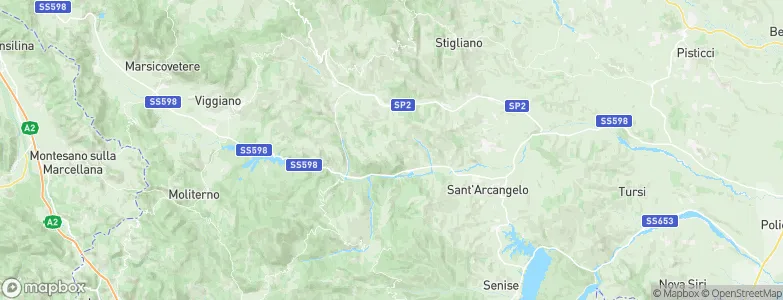 Gallicchio, Italy Map