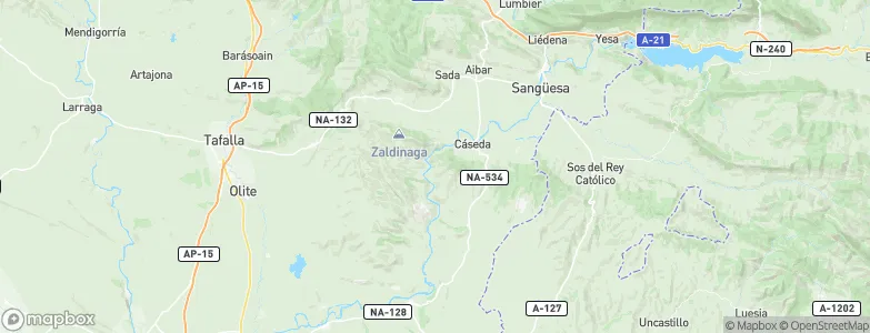 Gallipienzo/Galipentzu, Spain Map