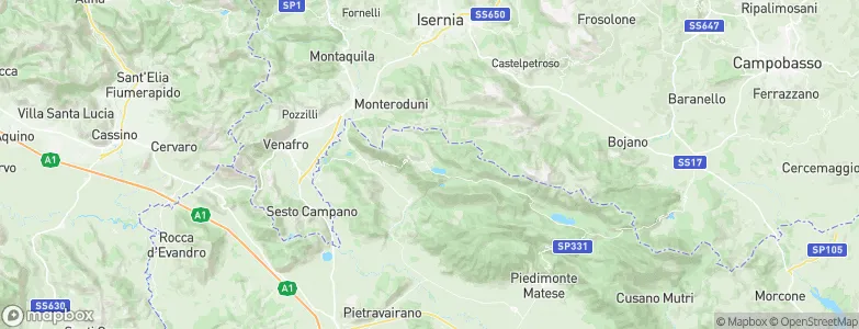 Gallo Matese, Italy Map