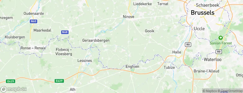 Galmaarden, Belgium Map