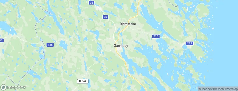 Gamleby, Sweden Map