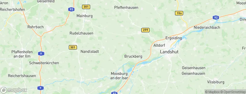 Gammelsdorf, Germany Map