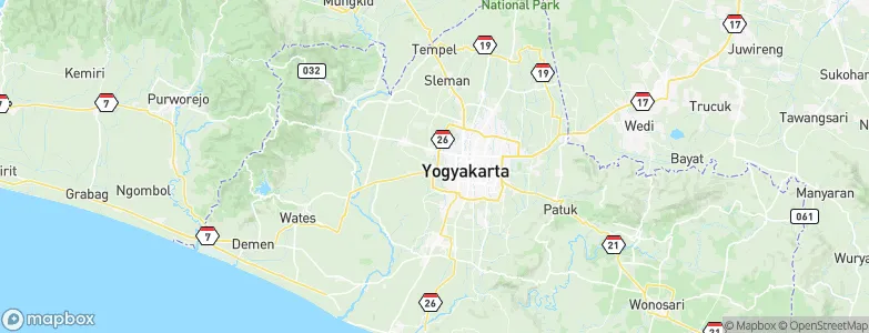 Gamping Lor, Indonesia Map